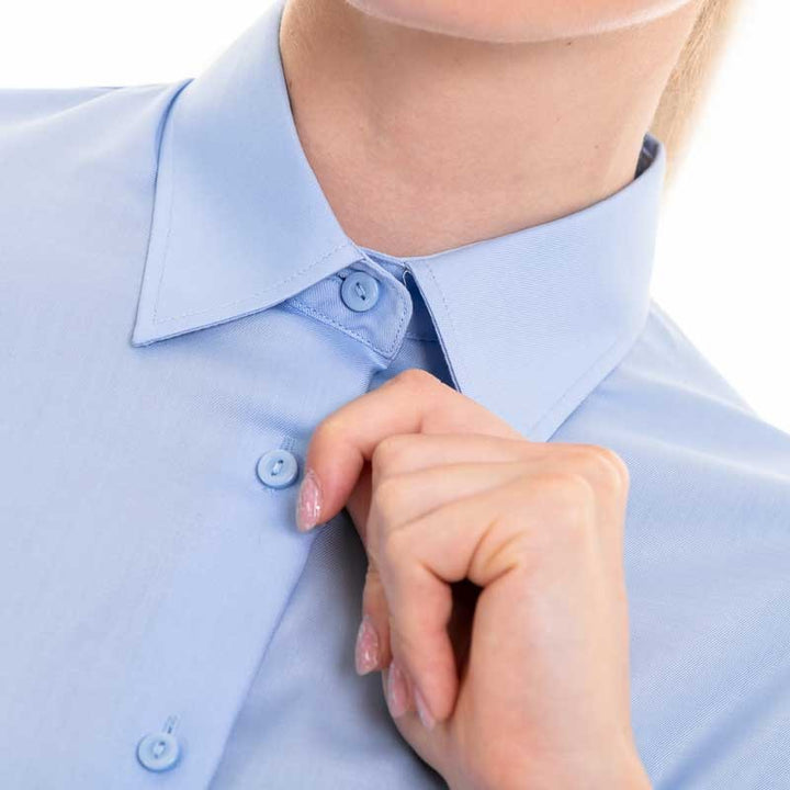 chemise kariban bleu ciel