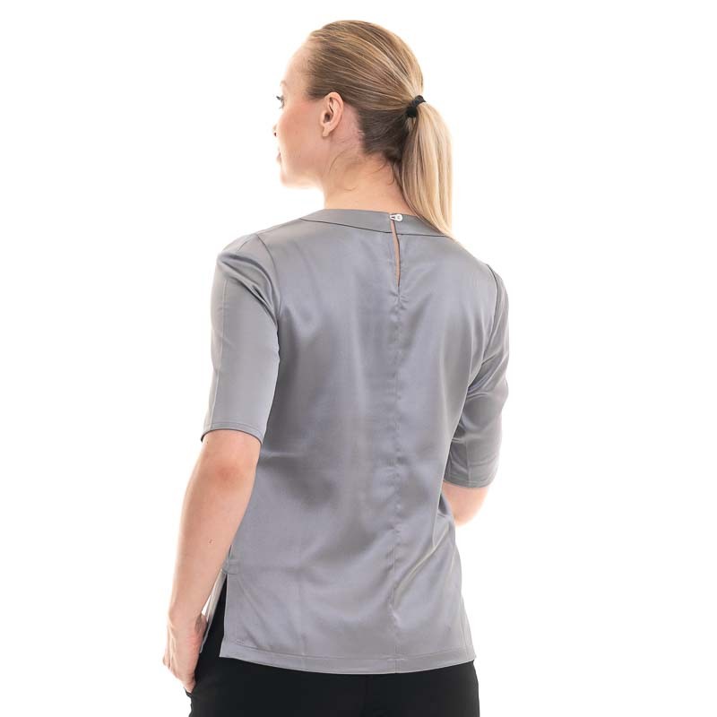 top esthétique gris femme
