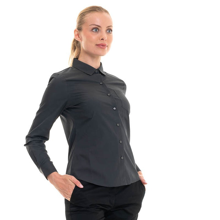 chemises popeline de travail