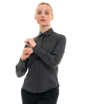 chemise service grise
