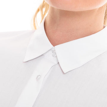 col chemise blanc
