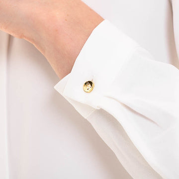 blouse boutons manche