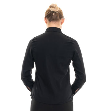 chemise noire service femme