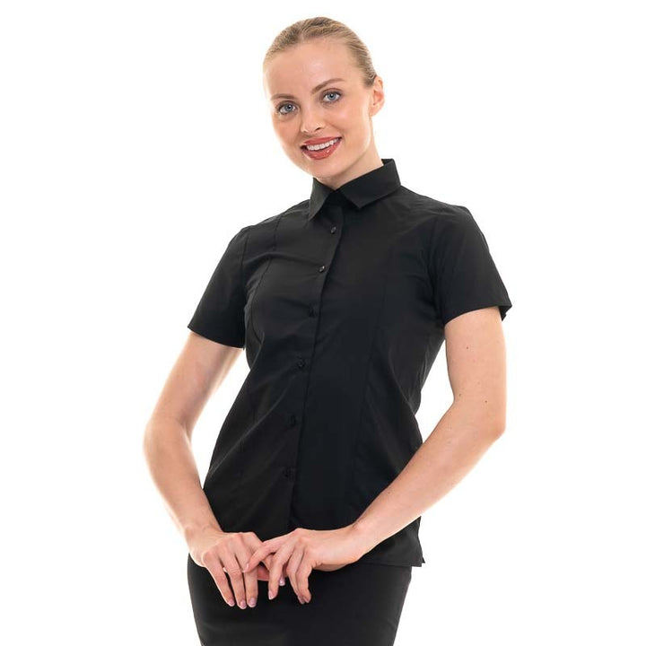 chemisier noir robur pour femme