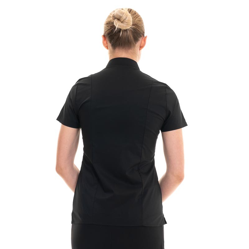 Chemise de travail à manches courtes pour femme