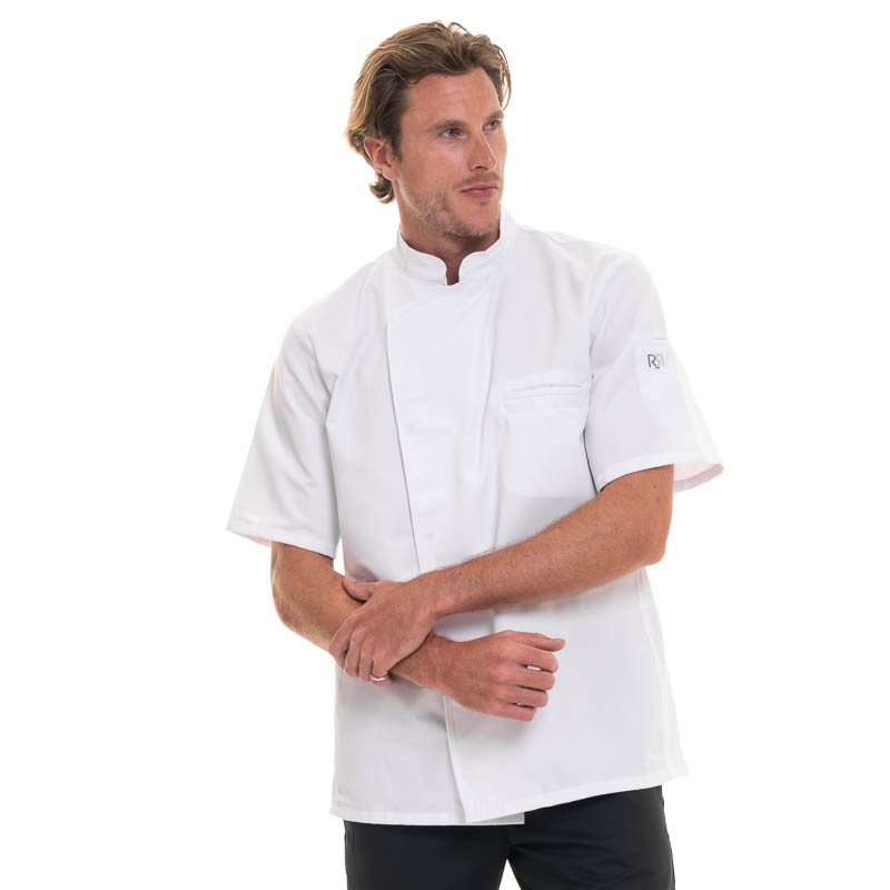 veste de cuisine manches courtes professionnelles