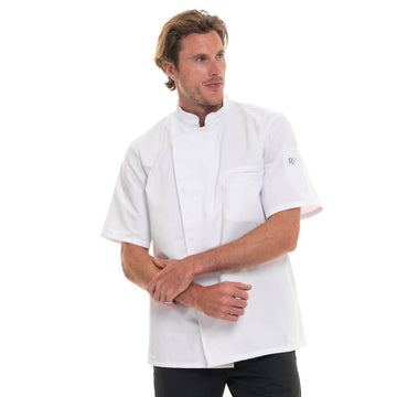 veste de cuisine manches courtes professionnelles