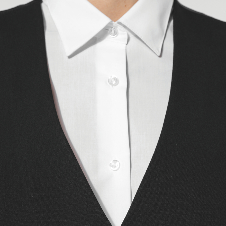 Gilet de Service Femme Noir - KARIBAN