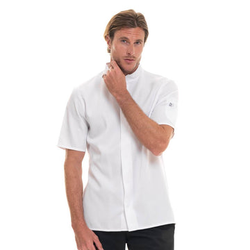 veste de cuisine manches courtes