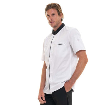 veste cuisine liseré noir