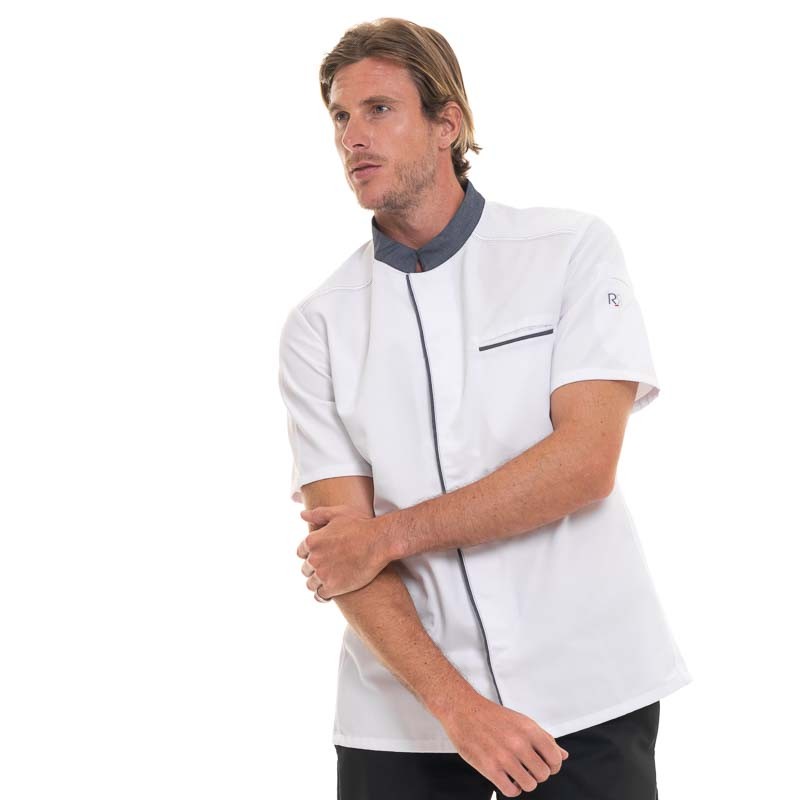 veste de cuisine manches courtes