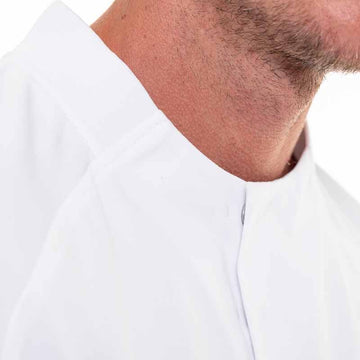 veste cuisine col montant