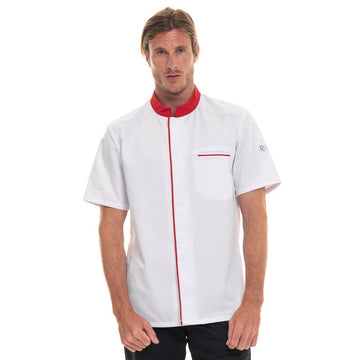 veste de cuisine manches courtes