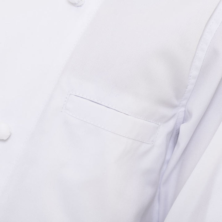 veste cuisine poche poitrine
