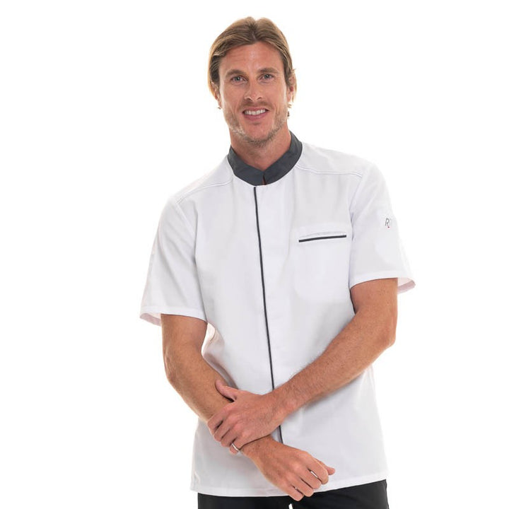 veste de cuisine manches courtes