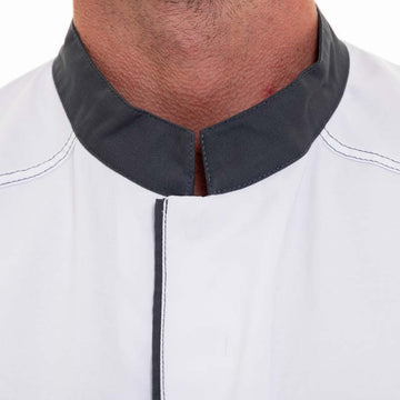 veste cuisine abax grise