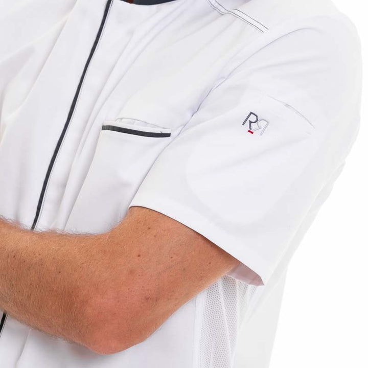 veste cuisine abax gris