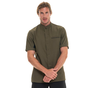 veste de cuisine manches courtes
