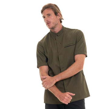 veste cuisine dunes olive