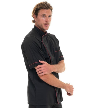 veste avec détail liseré pour cuisinier