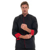 Veste de Cuisine Homme Manches Longues Boko Noir - ROBUR