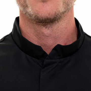 veste col officier noire robur
