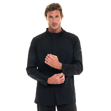Veste cuisine professionnelle frénésie noire lafont