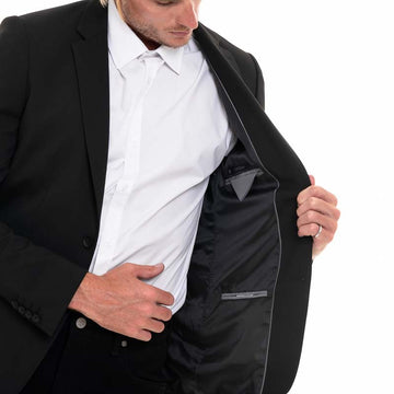 blazer homme noir