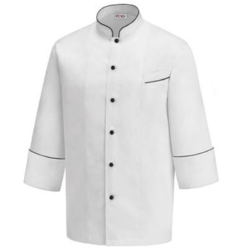 Veste de Cuisine blanche dos aéré - Luca