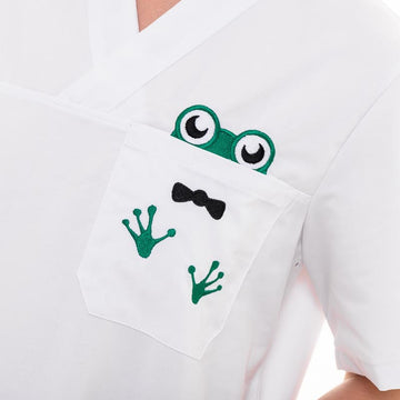 broderie grenouille manelli
