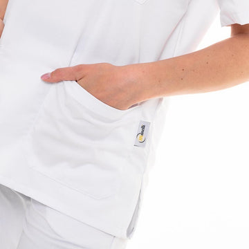 Tunique Médicale Unisexe Motif Grenouille Col V Lavable à 75° - MANELLI - 6