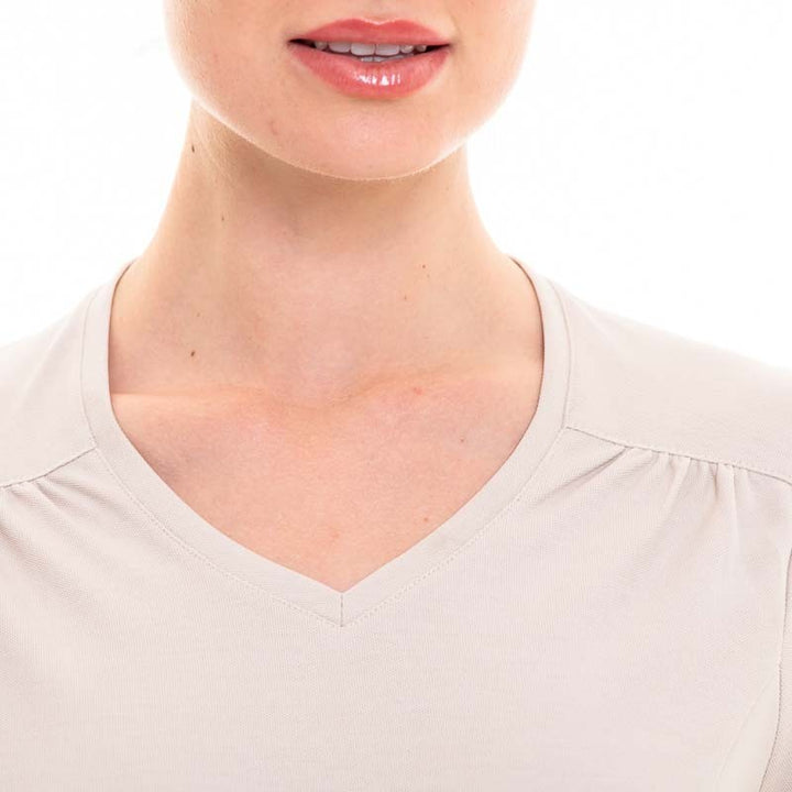 tunique professionnelle beige