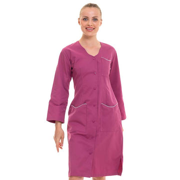 blouse travail manches retroussables