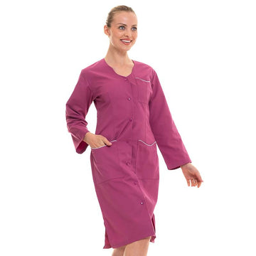 blouse travail professionnelle rose
