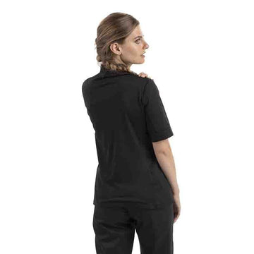 Veste de Cuisine Femme Blanche Manches Courtes Dos Aéré - MANELLI - 7