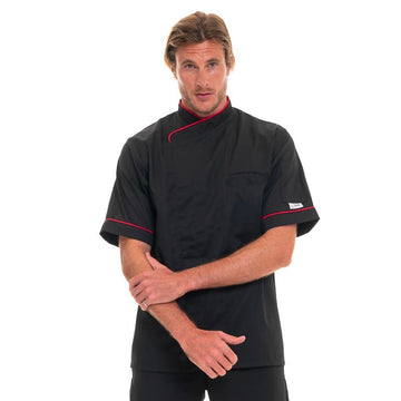 veste noire lis rouge mc