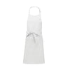 Tablier de Cuisine à Bavette avec Poche Blanc - KARIBAN