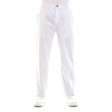 pantalon cuisinier blanc