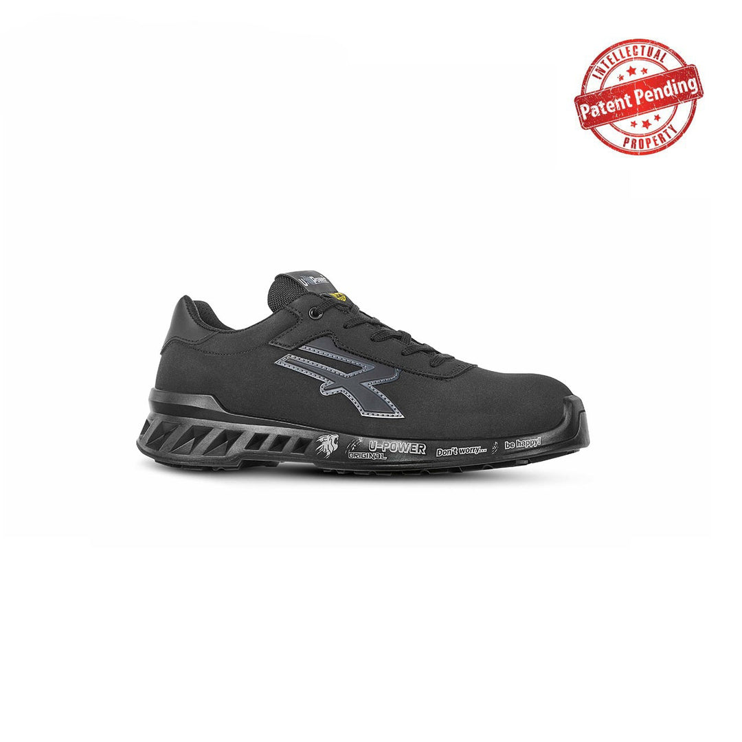 Ben low-top black safety trainers - UPOWER