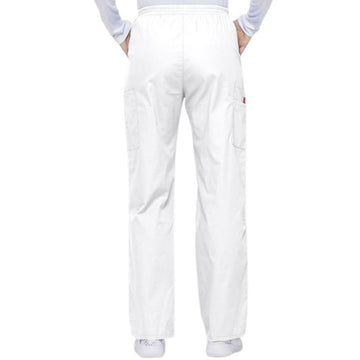 Pantalon de travail blanc pour femme