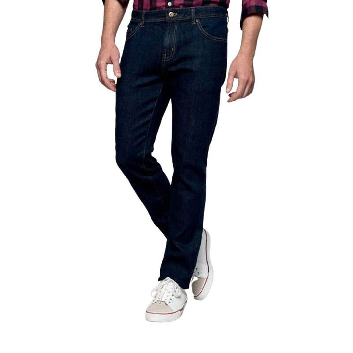 Jean de service bleu foncé