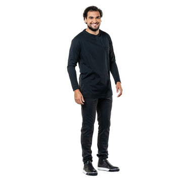 t-shirt éco responsable chaud devant cuisine