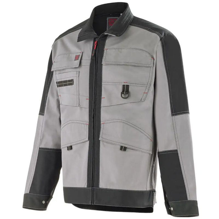 veste de travail lafont gris et noir