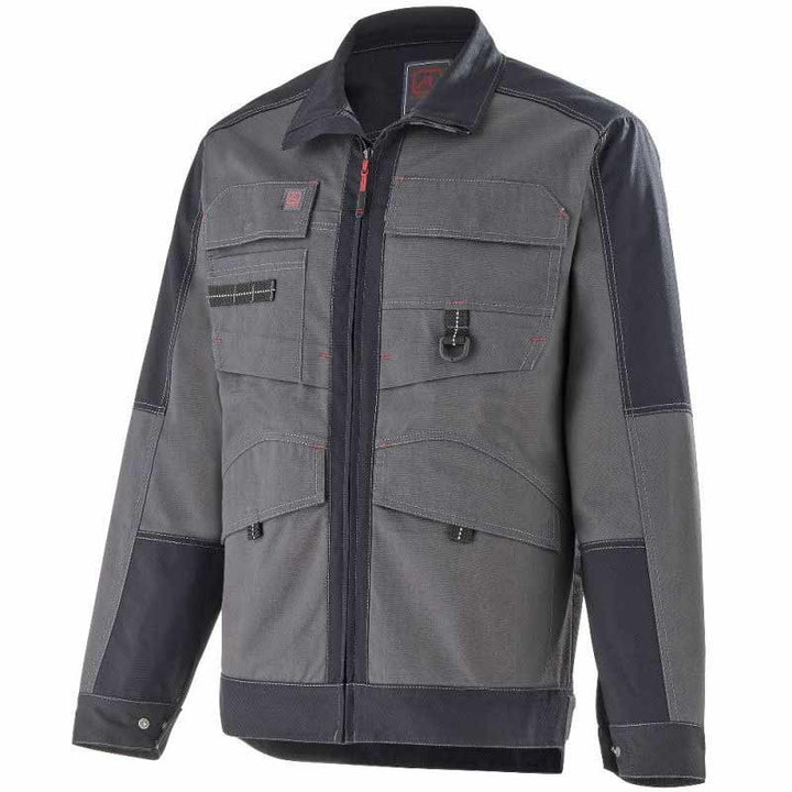 blouson de travail charbon et noir