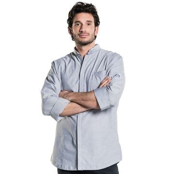 veste de cuisine chaud devant