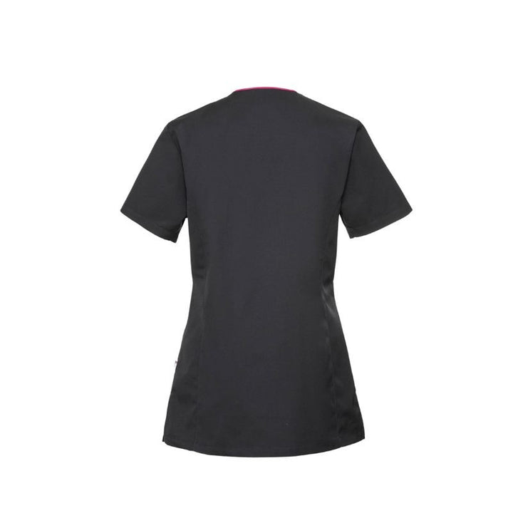 blouse médical femme noir
