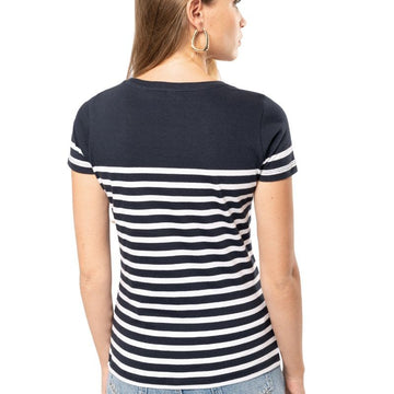t-shirt toptex marine dos