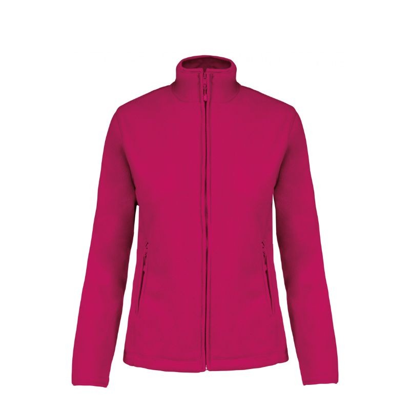 Veste de Travail Micropolaire Zippée Femme Fuchsia TOPTEX