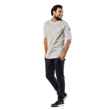 t-shirt chef de cuisine valente ufx sable beige chaud devant