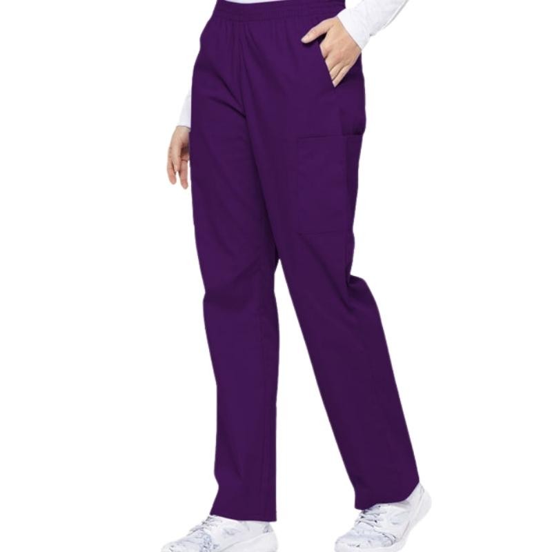 pantalon médical infirmière dentiste femme ajustée droite